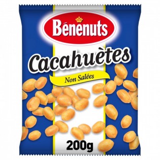 BEN & NUTS CACAHUETE NON SALEES 200G x 12