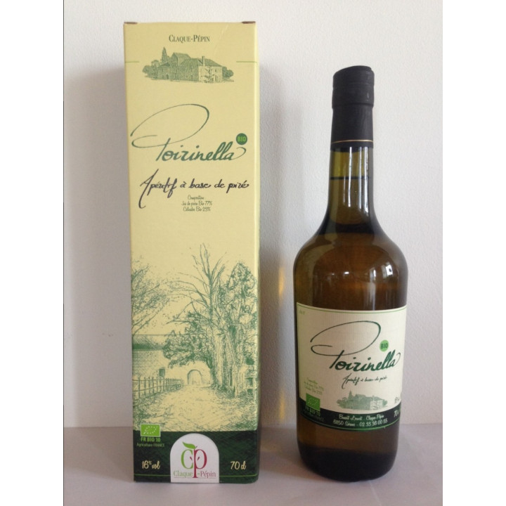 POIRINELLA BIO CLAQUE PEPIN 70CL 16%