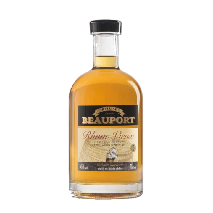 Rhum vieux BEAUPORT 5 Ans 45% (70cl)