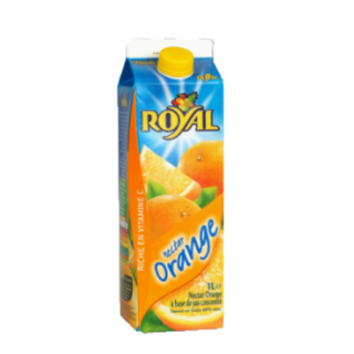 SOFT ROYAL 1L NECTAR ORANGE X 12