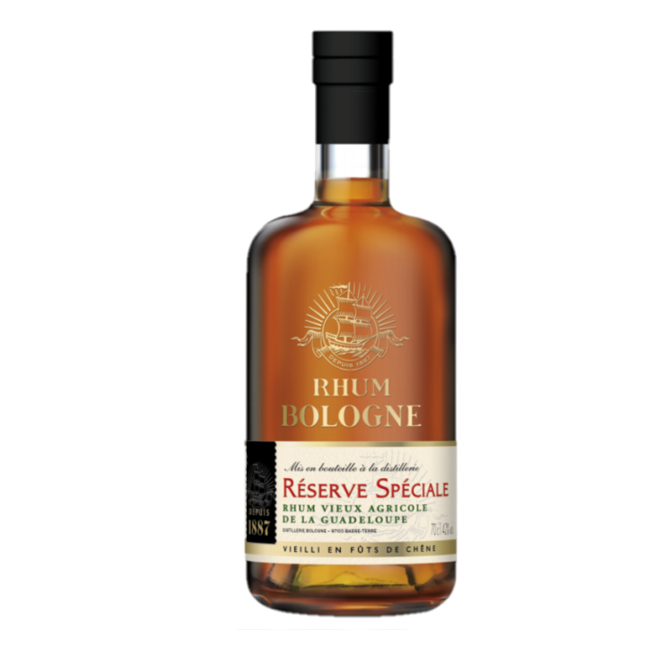 Rhum vieux BOLOGNE réserve spéciale 42% (70cl)