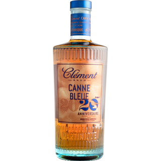 CLEMENT Canne Bleu 20E anniversaire 50° 70cl