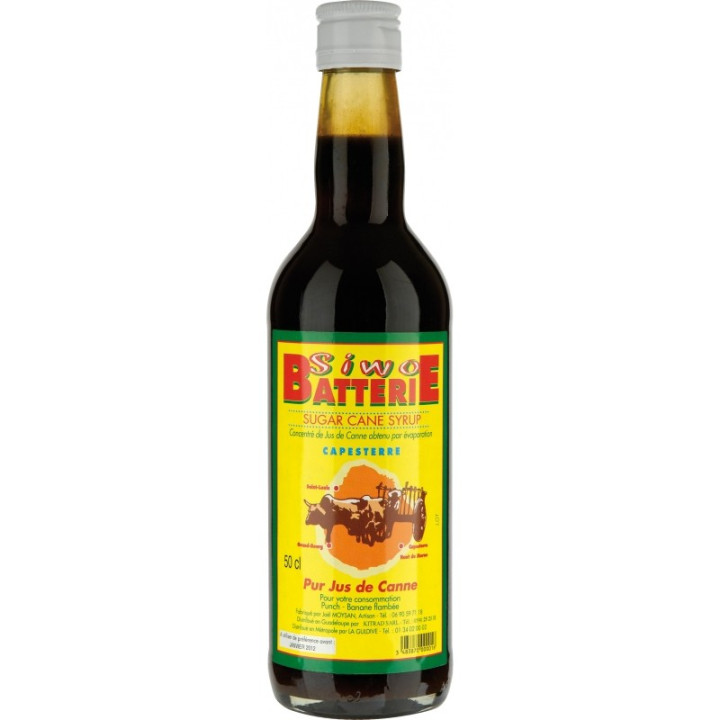 Sirop MOYSAN siwo batterie pur jus de canne (50cl)