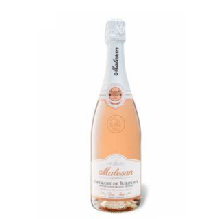 3 Bouteilles Malesan Crémant Rosé 75cl