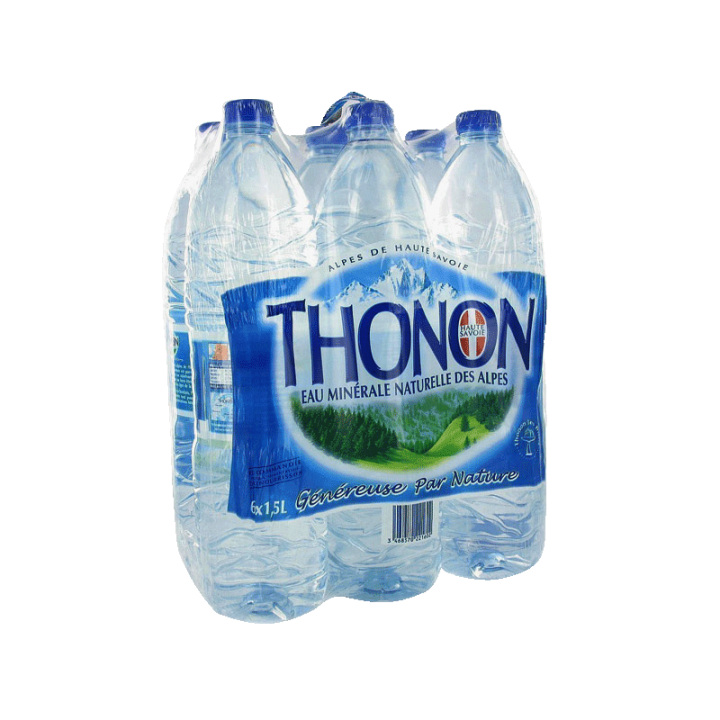 EAU THONON 1.5L pack de 6 EAU MIN