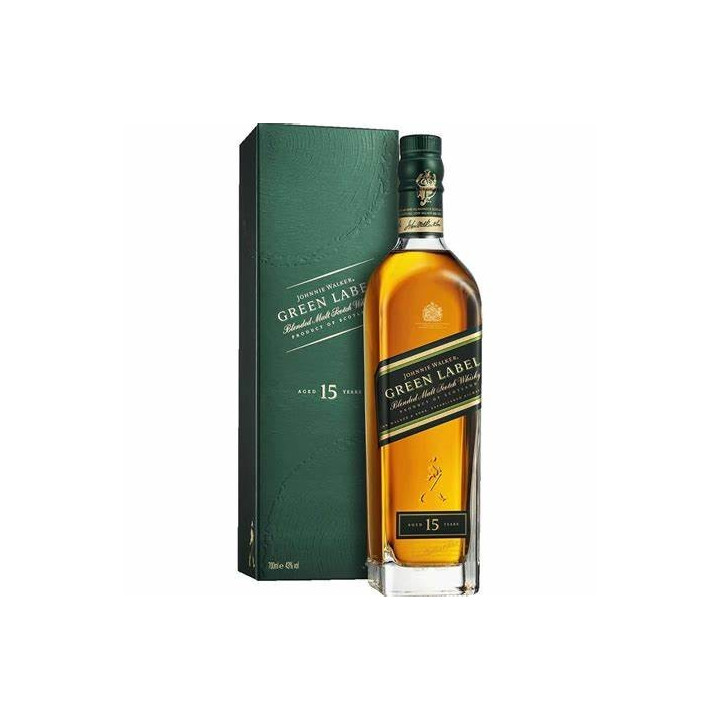 WHISKY JOHNNIE GREEN 70CL 15 ANS X 43°