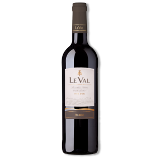 BIO  VIN LE VAL MERLOT 75 cl