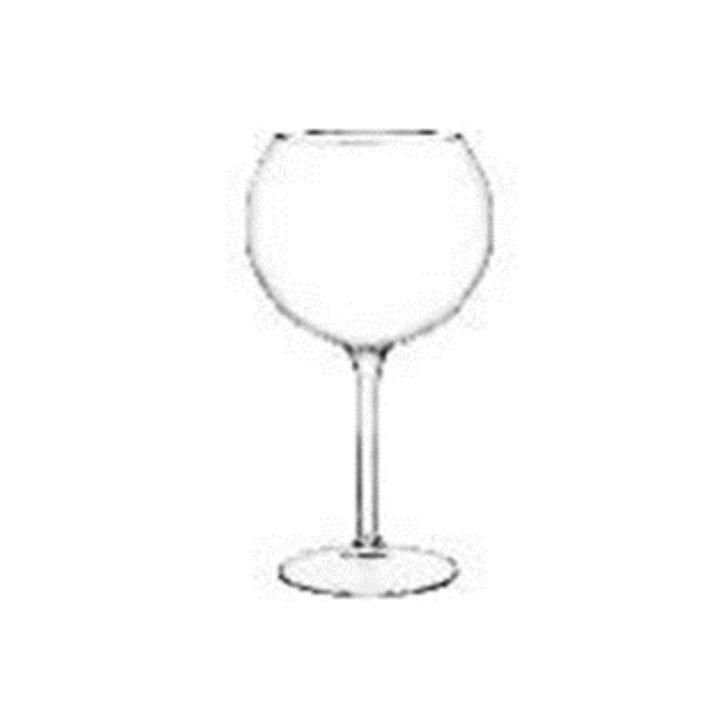 Verre ballon 650 CC transparent