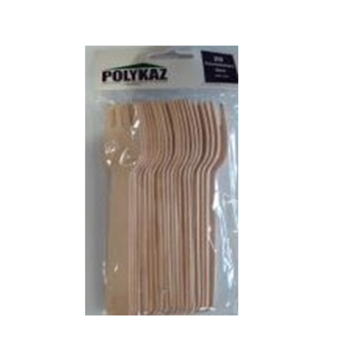 Fourchette bois 160mm x20 - CARTON DE 100