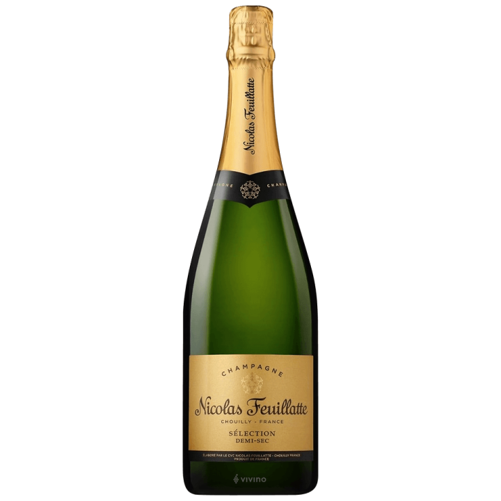 CHAMPAGNE N.FEUILLATTE DEMI-SEC 75CL