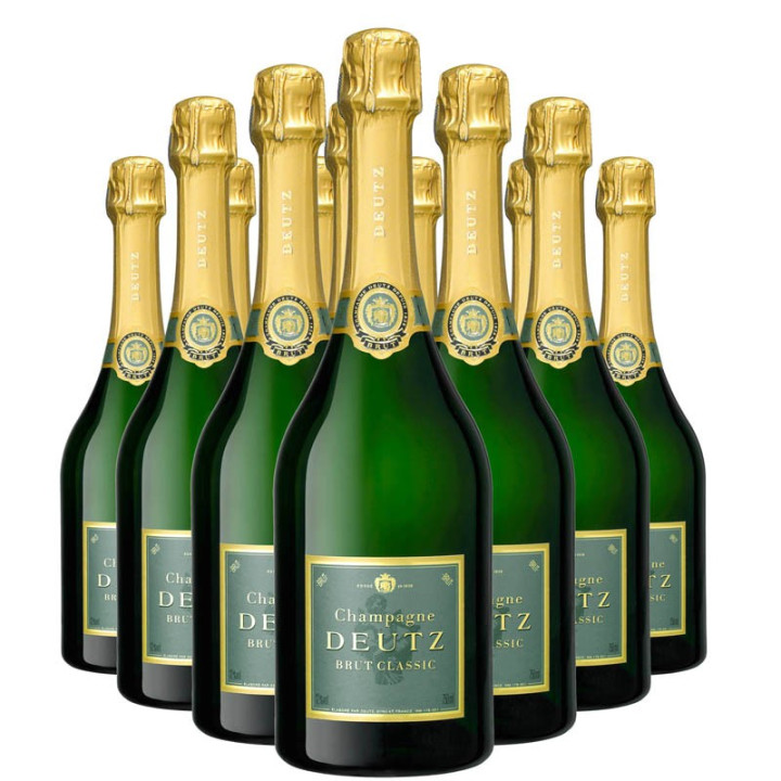 12 Deutz Brut Classic 37,5cl carton