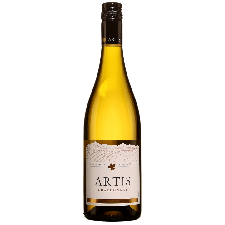 Vin blanc ARTIS CHARDONNAY sans alcool (6 x 75cl)