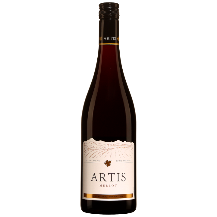 Vin rouge ARTIS MERLOT sans alcool (6 x 75cl)