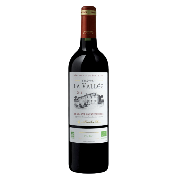 3 x BIO ST EMILION CHATEAU LA VALLEE 75 cl