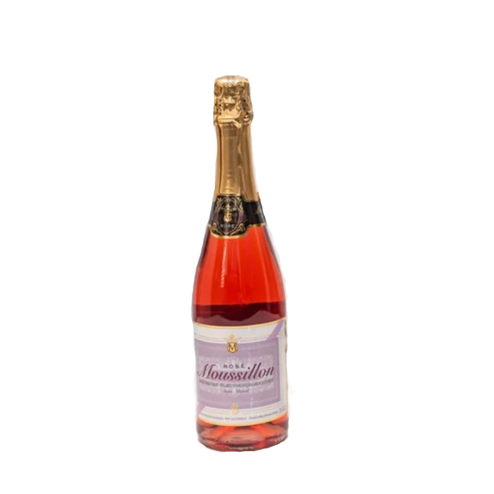 Pétillant MOUSSILLON rosé sans alcool (75cl)