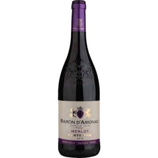 BARON ARIGNAC RGE MERLOT 75CL