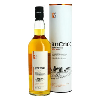 WHISKY AN CNOC 12 ANS HIGHLANDS 70CL 40°