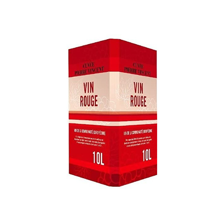 Vin rouge PIERRE VINCENT (10L)