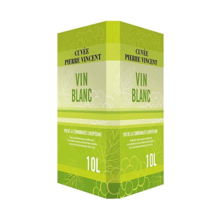 Vin blanc PIERRE VINCENT (10L)