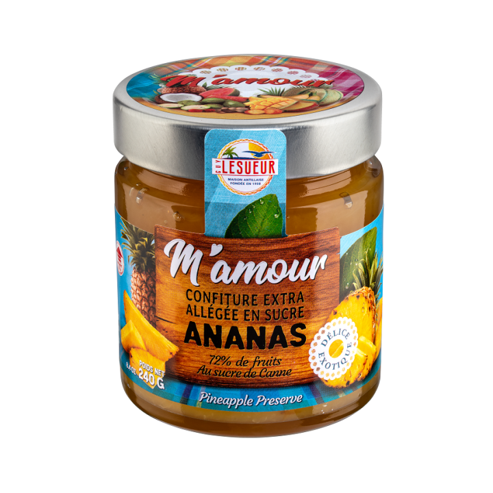 Confiture M'AMOUR ananas (325g)