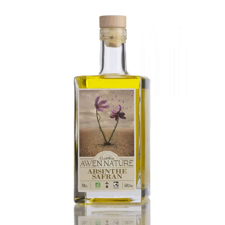 ABSINTHE SAFRAN AWEN NATURE 70cl 60°