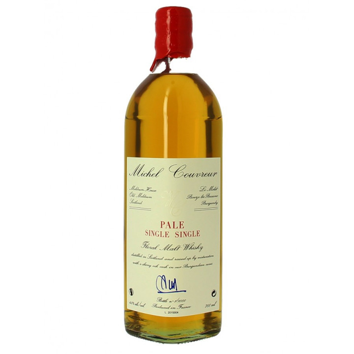 MICHEL COUVREUR PALE SINGLE MALT WHISKY 70cl 45°