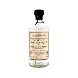 VODKA Française AWEN NATURE BIO HERBE DE BISON 70cl 40°