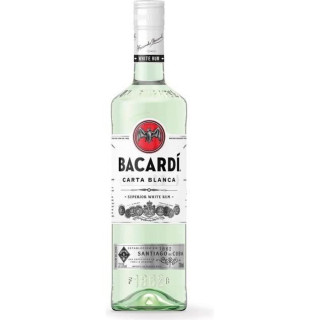 Bacardi Carta Blanca 37.5° 70cl