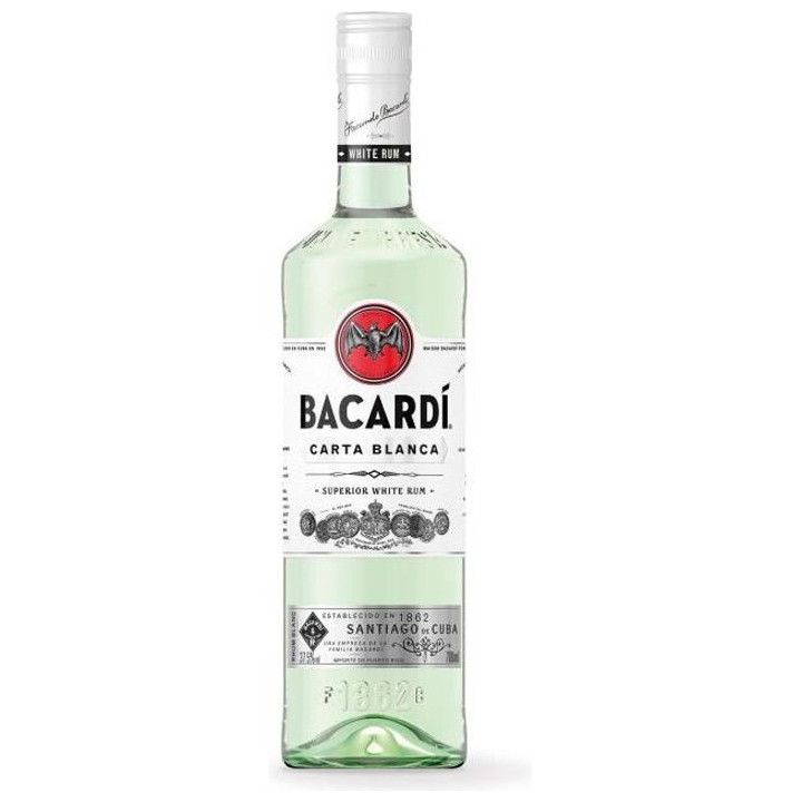 Bacardi Carta Blanca 37.5° 70cl