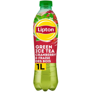 LIPTON green ice tea cranberry & fraise des bois (6 x 1L)