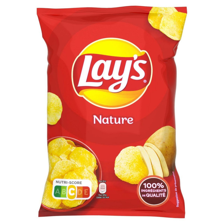 Carton Chips LAY'S nature (20 x 45g)