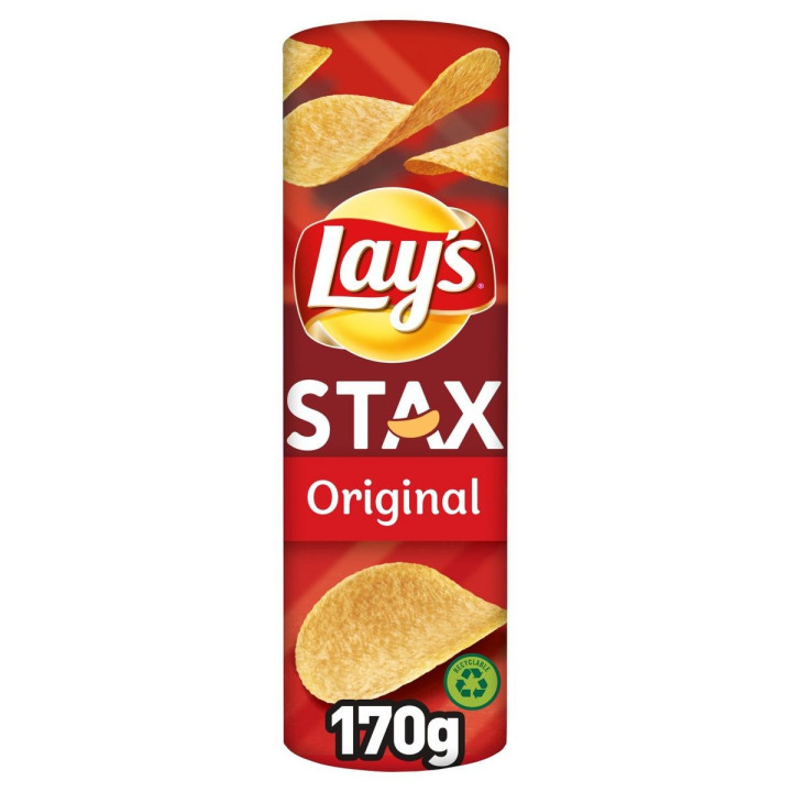 Carton Chips LAY'S stax original (15 x 170g)