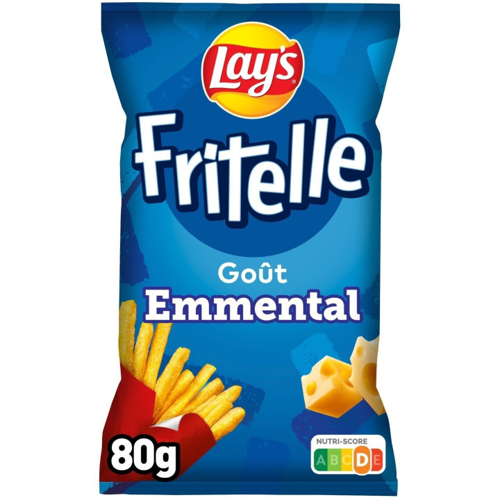 Carton Fritelle LAY'S goût emmental (15 x 80g)