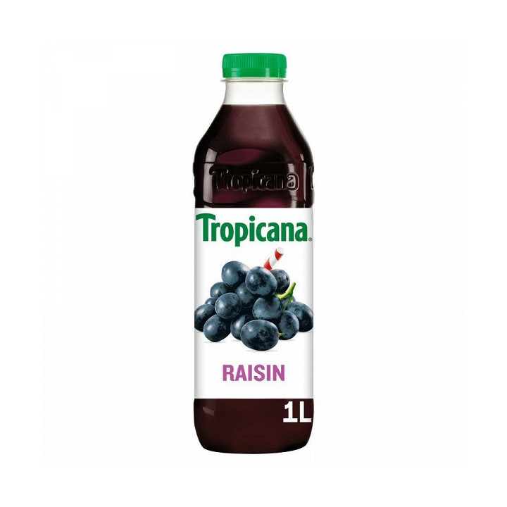 Jus TROPICANA PET raisin (6x1L)