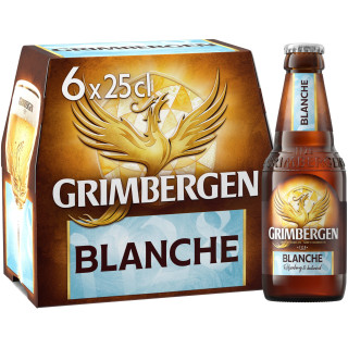 Bière GRIMBERGEN blanche 6% (25cl)