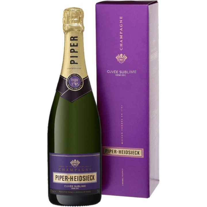 CHAMPAGNE PIPER SUBLIME DEMI-SEC 75CL