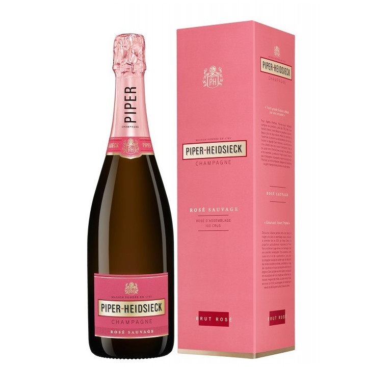 CHAMPAGNE PIPER ROSE 75CL