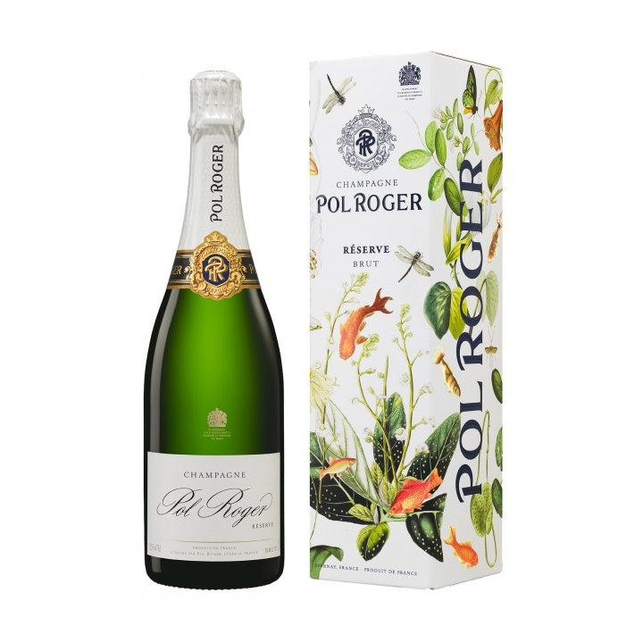 Champagne POL ROGER Etui Brut Réserve 75cl