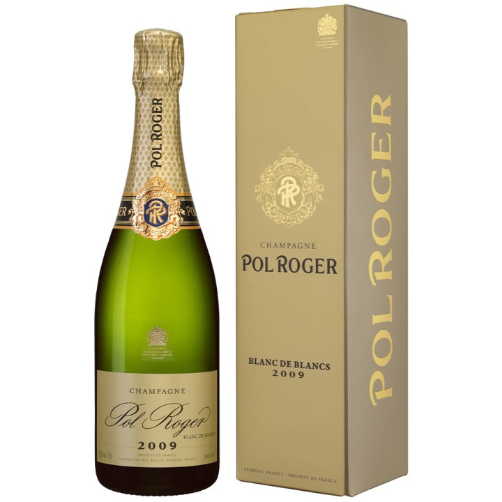 Champagne POL ROGER B de Blc 09 75cl