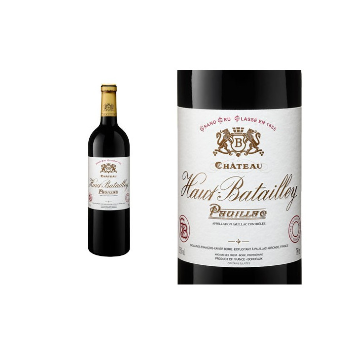 Château HAUT BATAILLEY PAUILLAC 75cl 13.5°