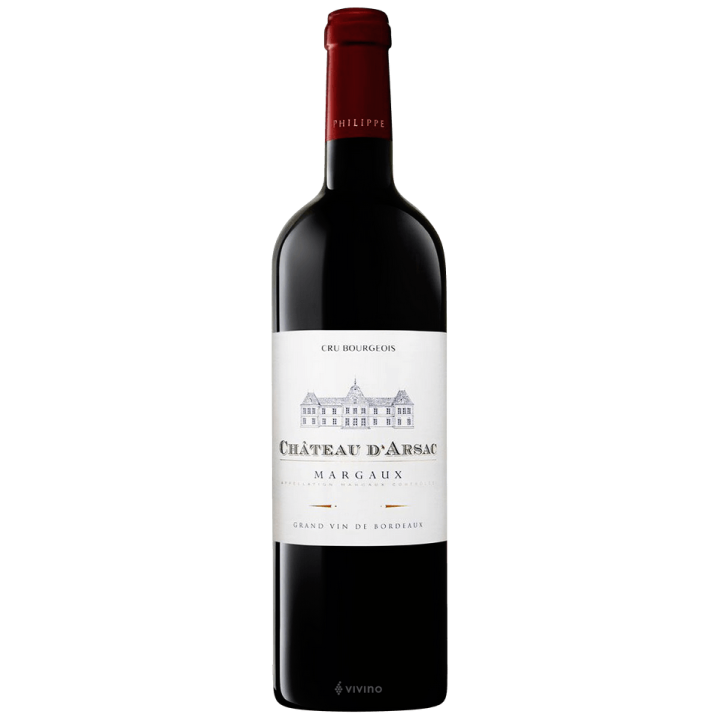 CHATEAU D'ARSAC 2015 MARGAUX 75 CL 13%