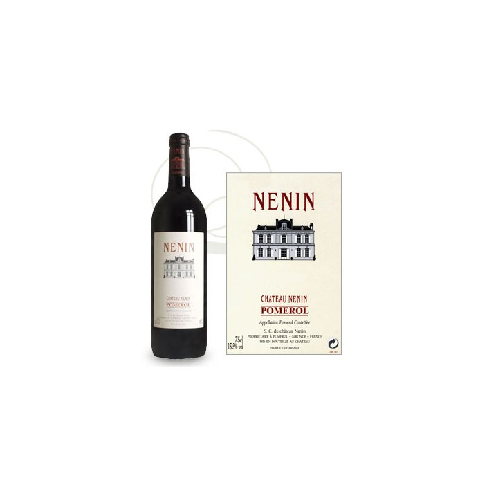 CHATEAU NENIN 2016 POMEROL 75CL 14,5%