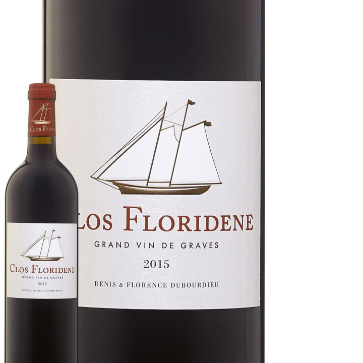 Vin rouge CLOS FLORIDENE 2015 graves 13,5% (75cl)