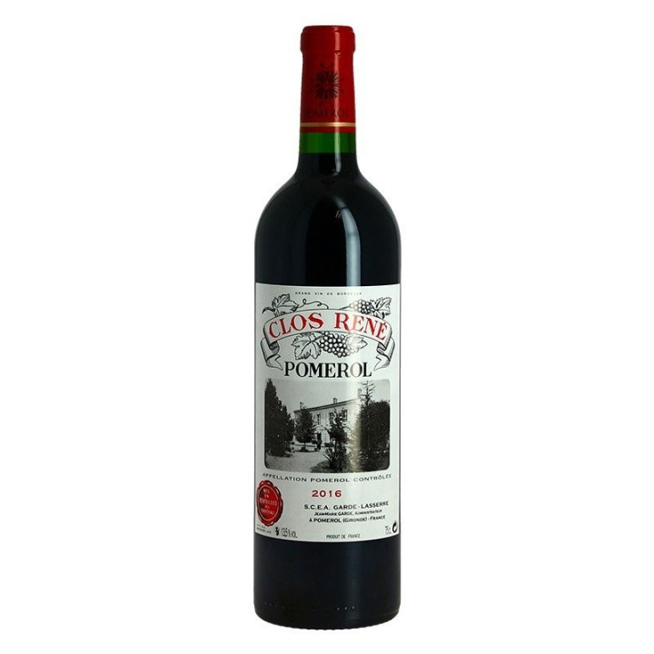 Clos RENE 2016 POMEROL 75cl 13.5°