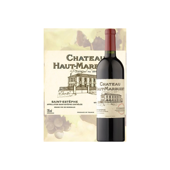 HT MARBUZET ST ESTEPHE 2016 75 CL 14%