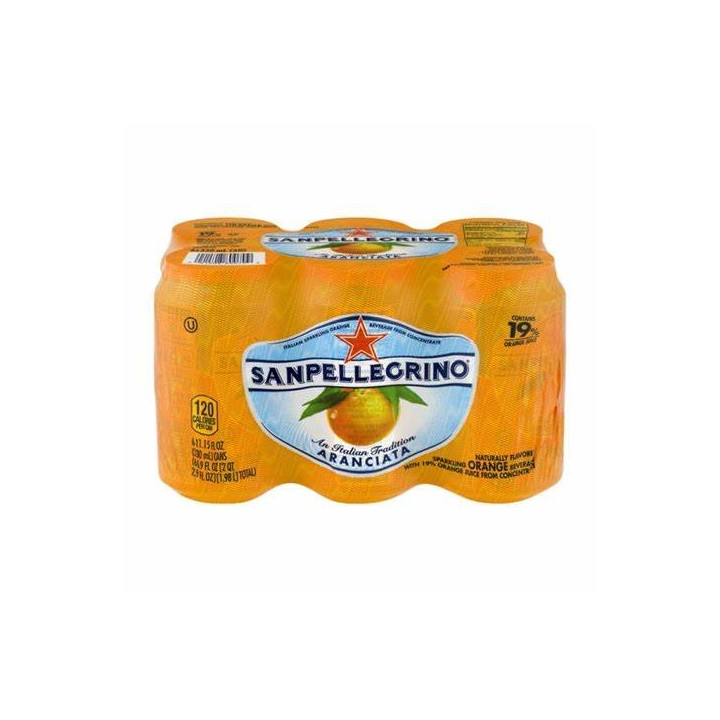 SANPELLEGRINO OR SANGUI 6X33CL