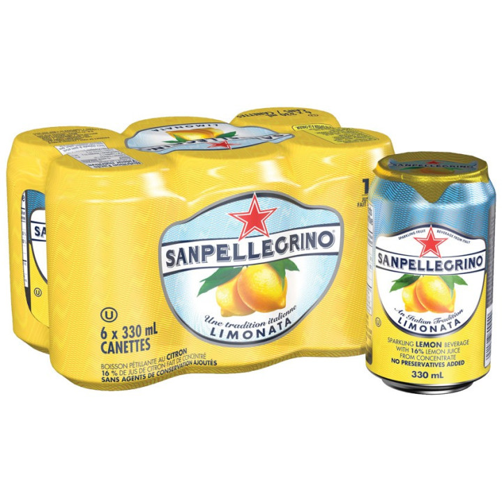 Eau SAN PELLEGRINO Citron (24 x 33cl)