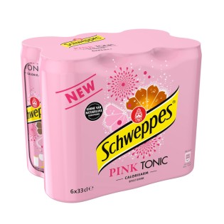 Schweppes Pink Tonic 33CL CAN SLIM