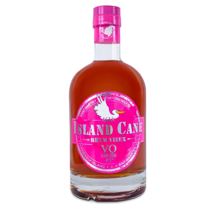 Rhum vieux ISLAND CANE V.O 3 ans d'âge 45% (70cl)