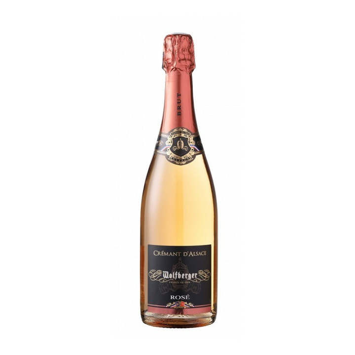 Crémant d'Alsace WOLFBERGER rosé brut 12% (75cl)